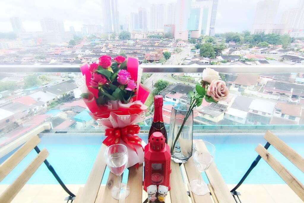 Abhome "Summer Suite" #Ksl D'Esplanade #Ksl City Mall #Water Theme Park #Jb Джохор-Бару Экстерьер фото
